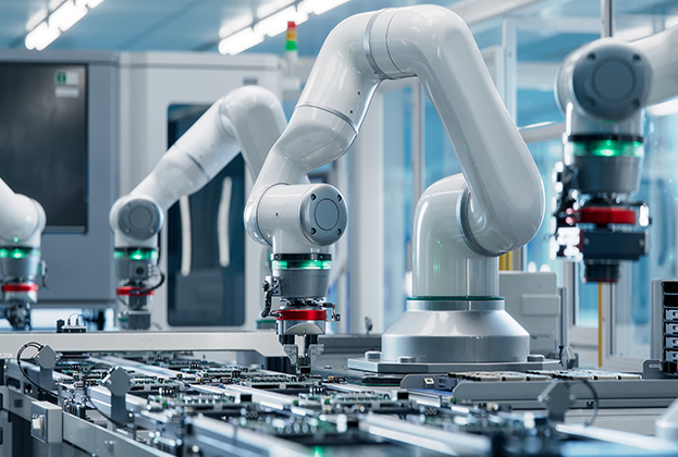 نظام ساعة IP في التصنيع