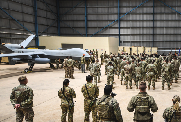 نظام ساعة IP في منشأة أمنية