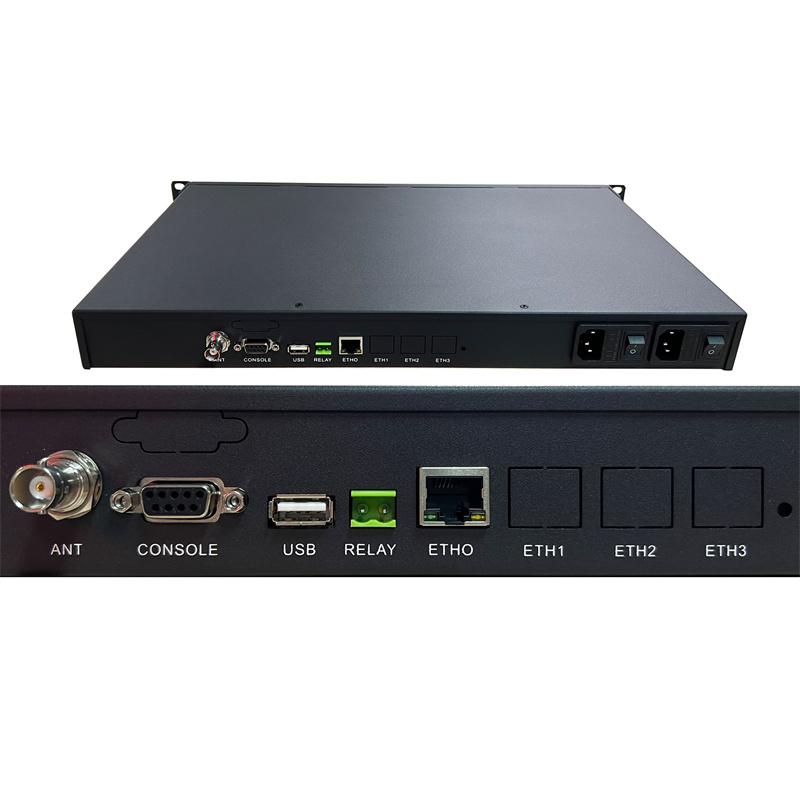 خادم بروتوكول الوقت NTP عالي الدقة لشبكة بيدو GPS مع منفذ LAN واحد